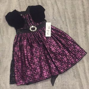 Love- girls short sleeve holiday dress